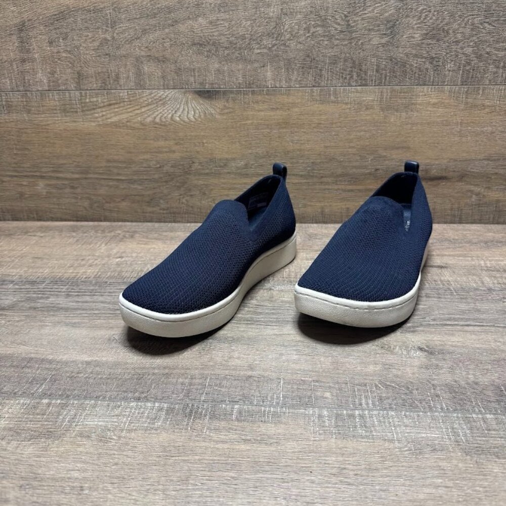 Skechers Arch Fit Navy Blue Slip On Sneakers Women's Size 9.5